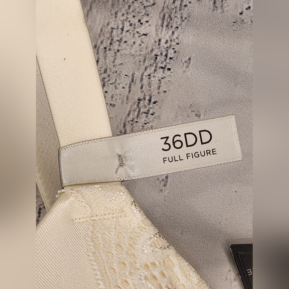 Ambrielle Plunge 36DD Full Figure, push up, Padded, underwire bra, NWT - Picture 10 of 15